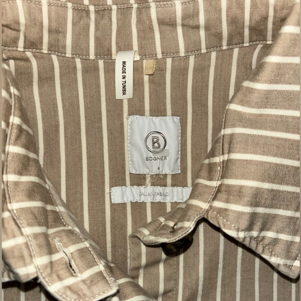 Bogner Iris Button Down Top Size L - image 7